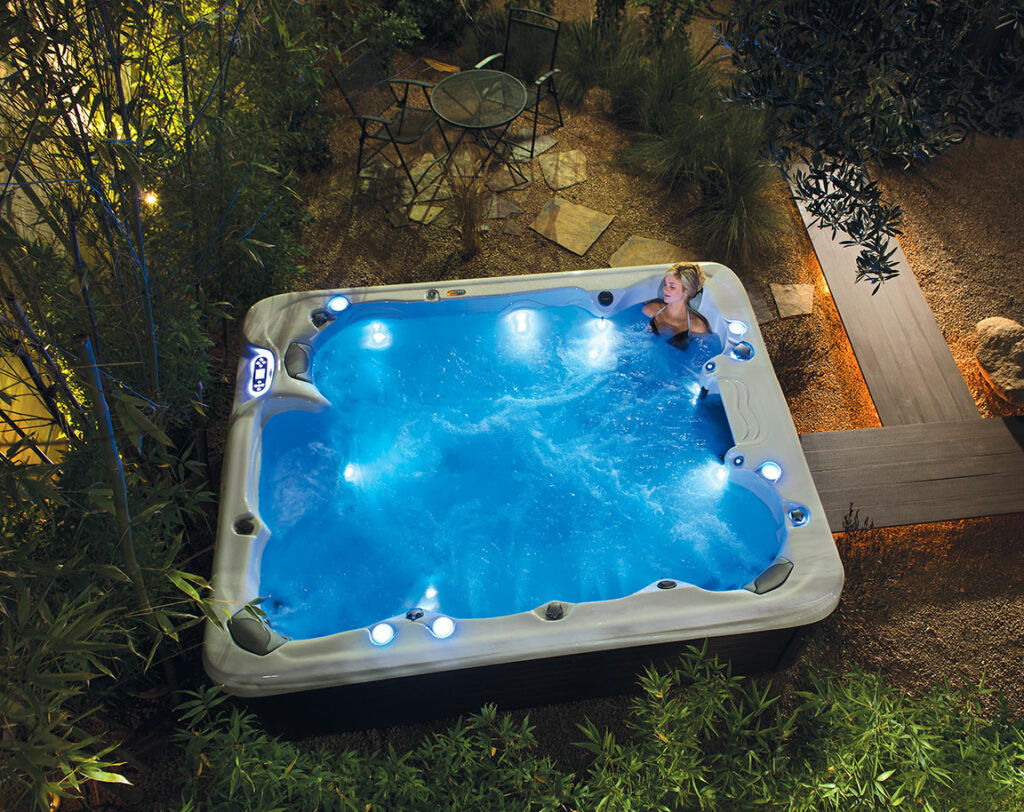 hot tub night lights
